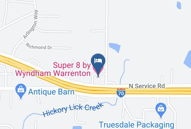 Warren - Super 8 By Wyndham Warrenton Maps