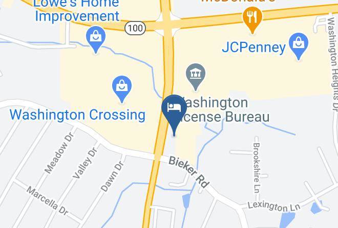 Super 8 By Wyndham Washington Map