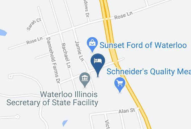 Monroe - Super 8 By Wyndham Waterloo Maps