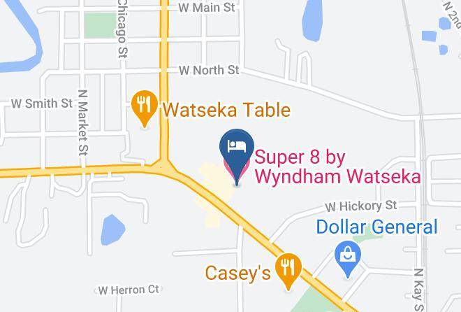 Iroquois - Super 8 By Wyndham Watseka Maps