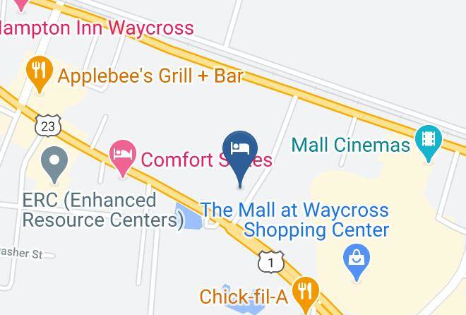 Ware - Super 8 By Wyndham Waycross Ga Maps