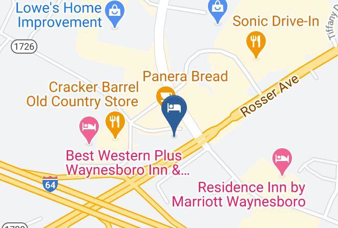 Waynesboro City - Super 8 By Wyndham Waynesboro Maps