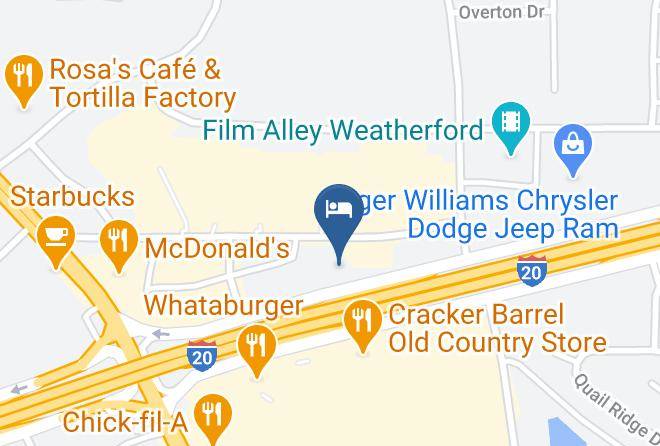 Parker - Super 8 By Wyndham Weatherford Maps