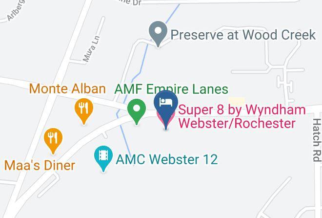 Monroe - Super 8 By Wyndham Webster Rochester Maps