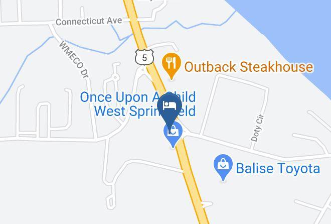 Hampden - Super 8 By Wyndham West Springfield Route 5 Maps