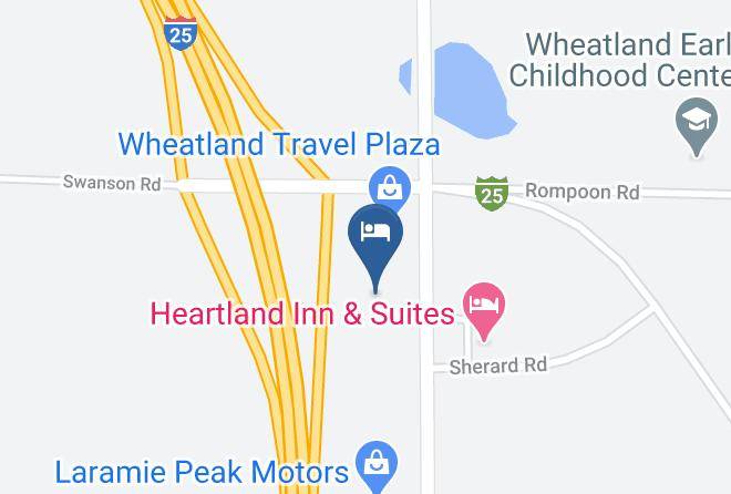 Platte - Super 8 By Wyndham Wheatland Wyoming Maps