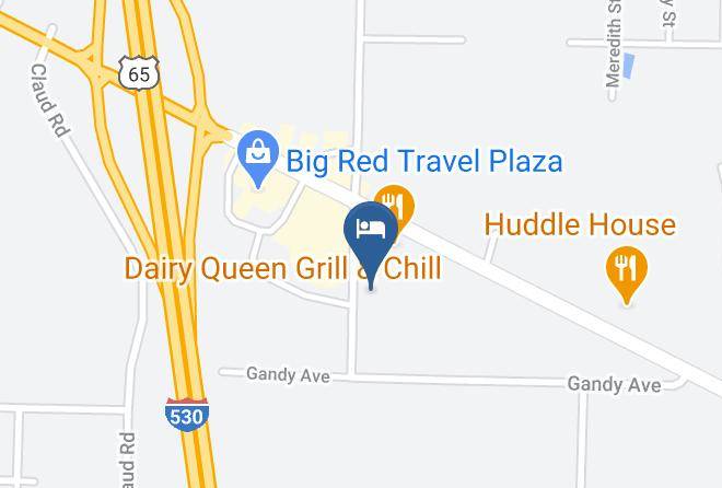 Super 8 By Wyndham White Hall Map