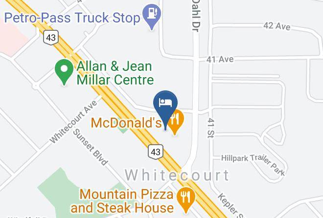 Division 13 - Super 8 By Wyndham Whitecourt Maps