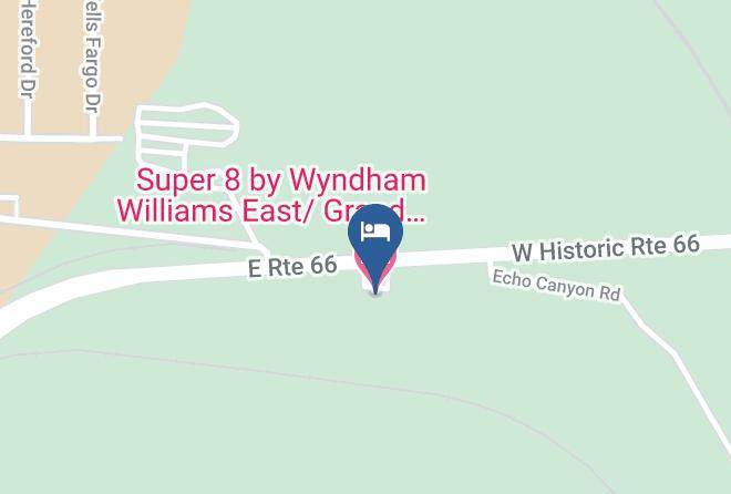 Coconino - Super 8 By Wyndham Williams East Grand Canyon Area Maps