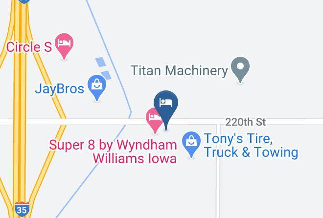 Hamilton - Super 8 By Wyndham Williams Iowa Maps
