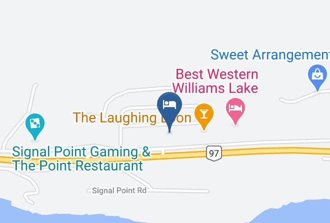 Cariboo - Super 8 By Wyndham Williams Lake Bc Maps