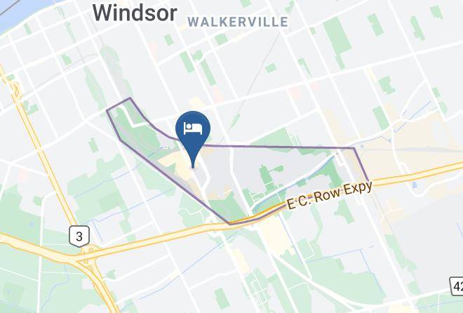 Essex - Super 8 By Wyndham Windsor Dougall Maps