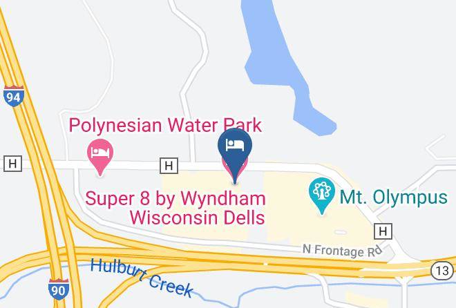 Sauk - Super 8 By Wyndham Wisconsin Dells Maps