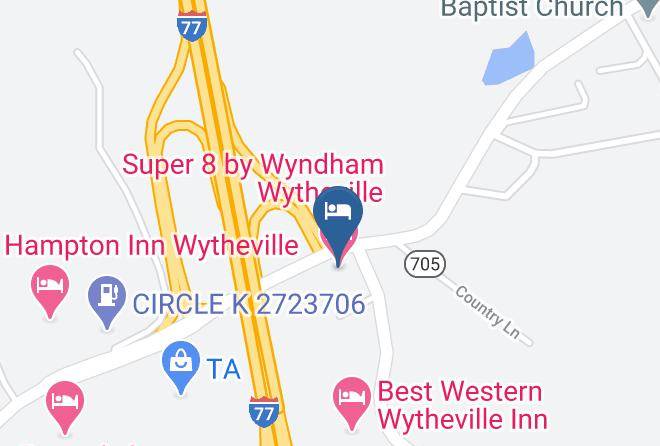 Wythe - Super 8 By Wyndham Wytheville Maps