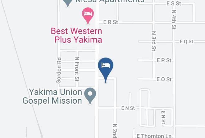 Yakima - Super 8 By Wyndham Yakima Maps