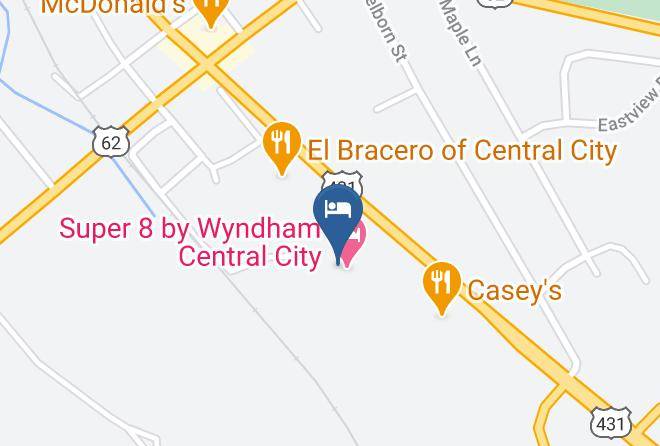 Muhlenberg - Super 8 Central City Ky Maps
