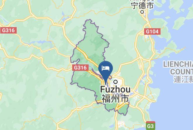 Fuzhou - Super 8 Fuzhou West Coach Station Academic City Maps