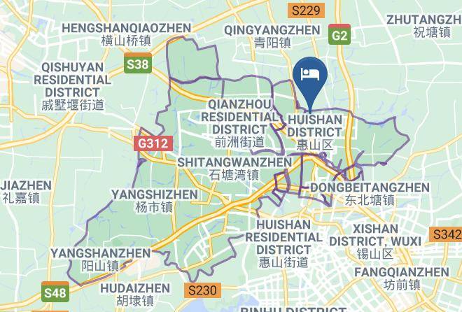 Wuxi - Super 8 Hote Maps