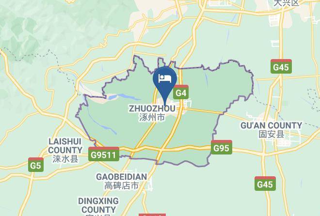 Baoding - Super 8 Hotel Maps