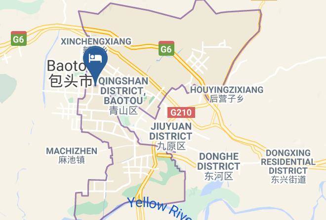 Baotou - Super 8 Hotel Maps