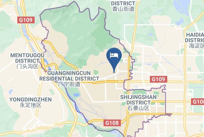 Shijingshan District - Super 8 Hotel Beijing Changping Wang Fu Yi Yuan Maps