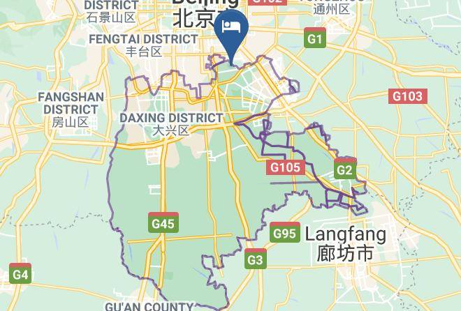 Daxing District - Super 8 Hotel Beijing Daxing Jiugong Jiu Zhong Lu Maps