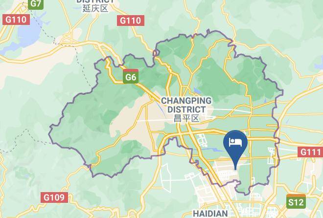 Changping District - Super 8 Hotel Beijing Huilongguan Dong Da Jie Maps