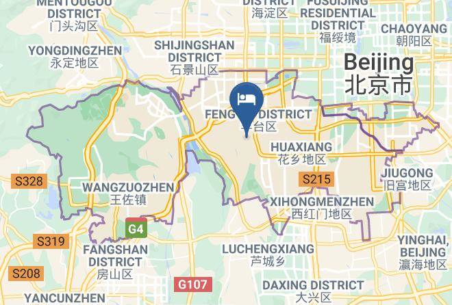 Fengtai District - Super 8 Hotel Beijing Nanzhan Maps