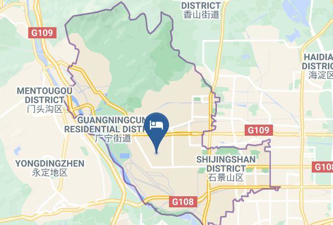 Shijingshan District - Super 8 Hotel Beijing Shijingshan Gu Cheng Maps