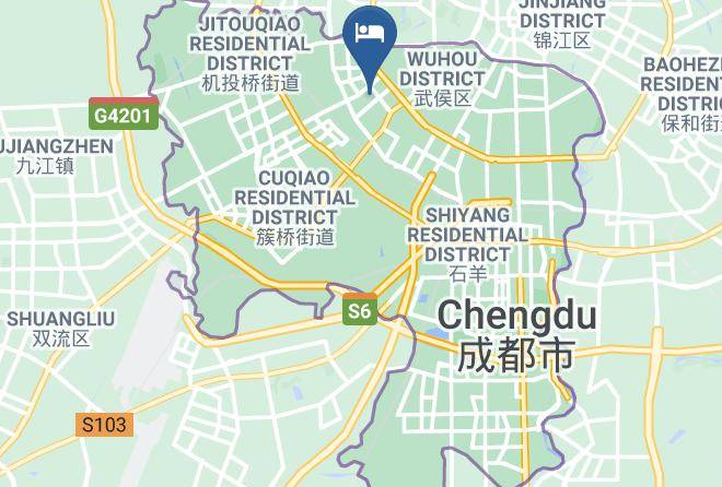 Chengdu - Super 8 Hotel Chengdu Wu Hou Xin Jie Maps