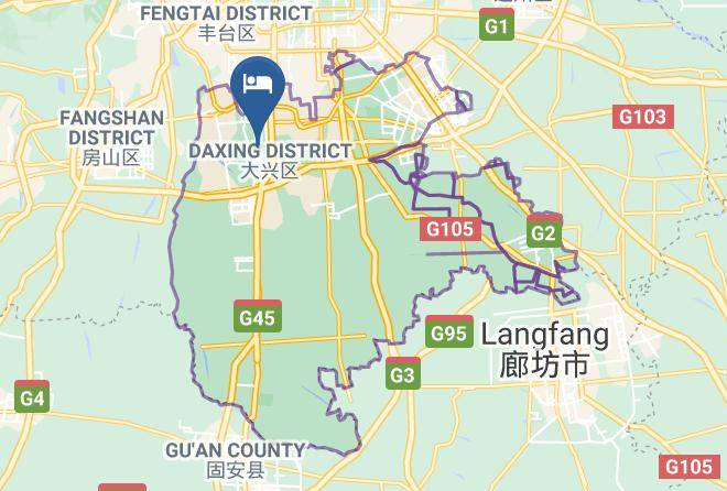 Daxing District - Super 8 Hotel Maps