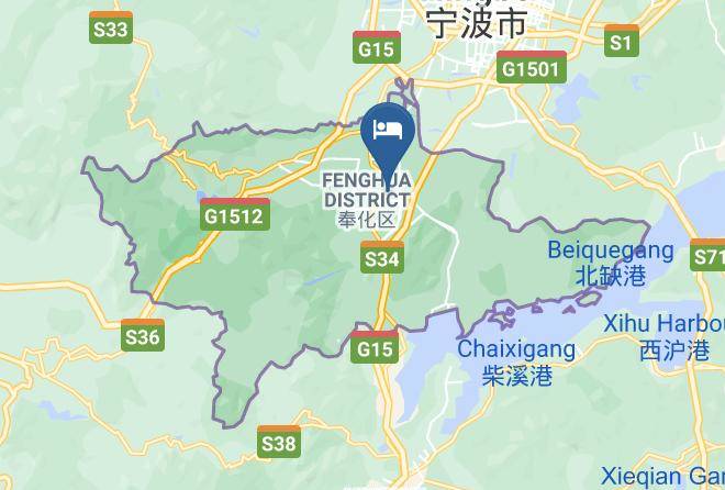 Ningbo - Super 8 Hotel Fenghua Yue Lin Lu Maps