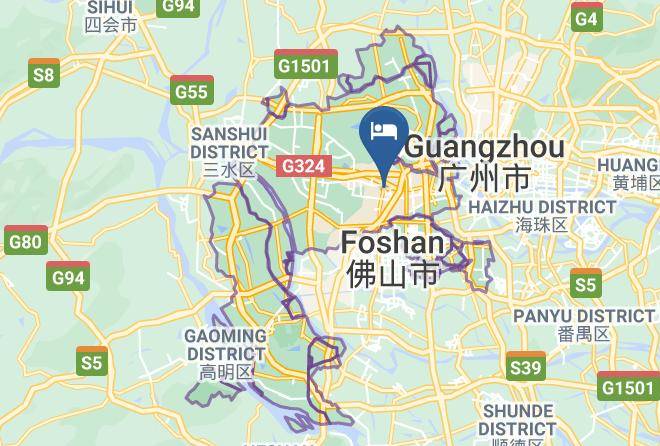 Foshan - Super 8 Hotel Maps