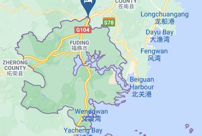 Super 8 By Wyndham Fuding Guo Yi Map