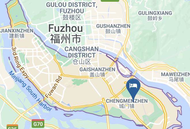 Fuzhou - Super 8 Hotel Fuzhou South Railway Station Maps
