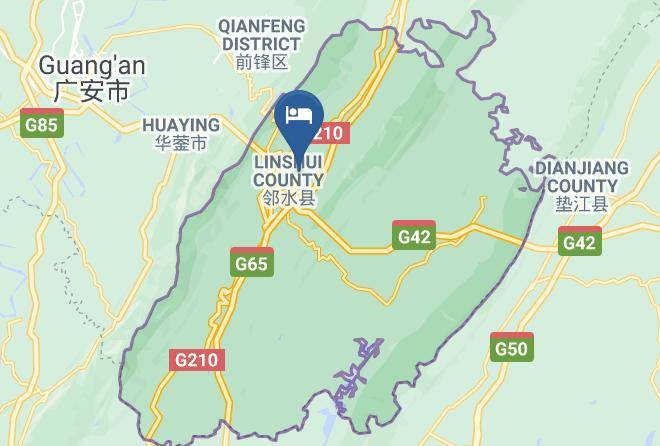 Guang An - Super 8 Hotel Guang'an Linshui Long Tai Bai Huo Maps