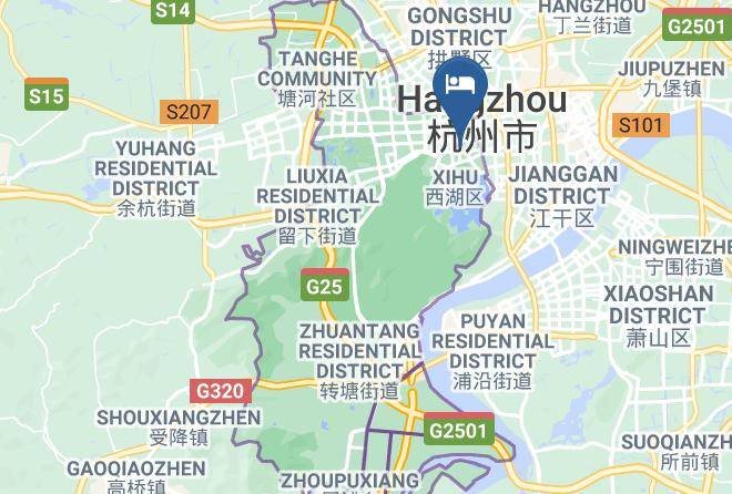 Hangzhou - Super 8 Hotel Maps