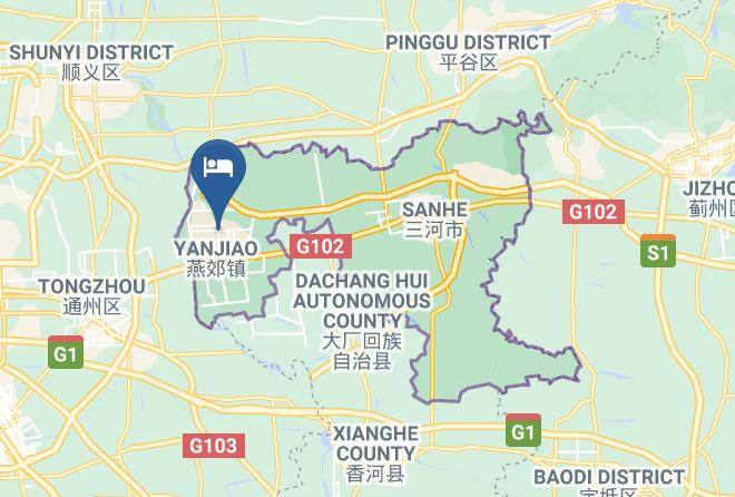 Langfang - Super 8 Hotel Hebei Yanjiao Jin Yan Maps