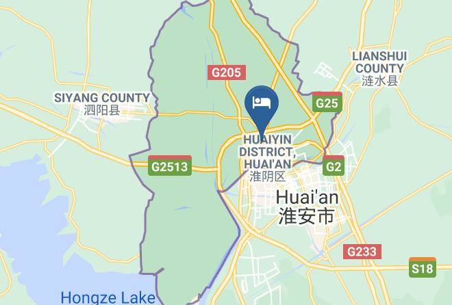 Huaian - Super 8 Hotel Maps