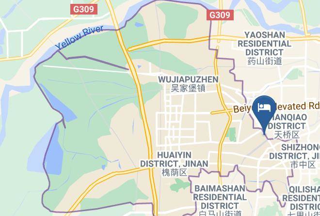 Ji Nan - Super 8 Hotel Jinan Central Bus Station West Gate Maps