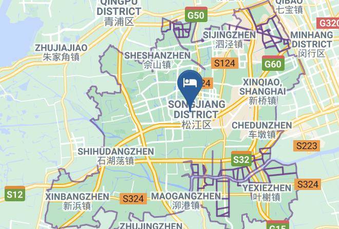 Songjiang District - Super 8 Hotel Maps