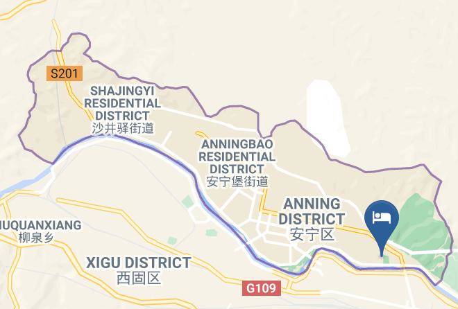 Lanzhou - Super 8 Hotel Lanzhou Bai He Park Maps