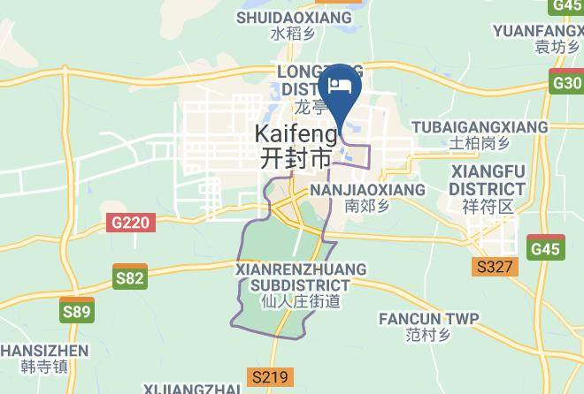 Kaifeng - Super 8 Hotel Maps