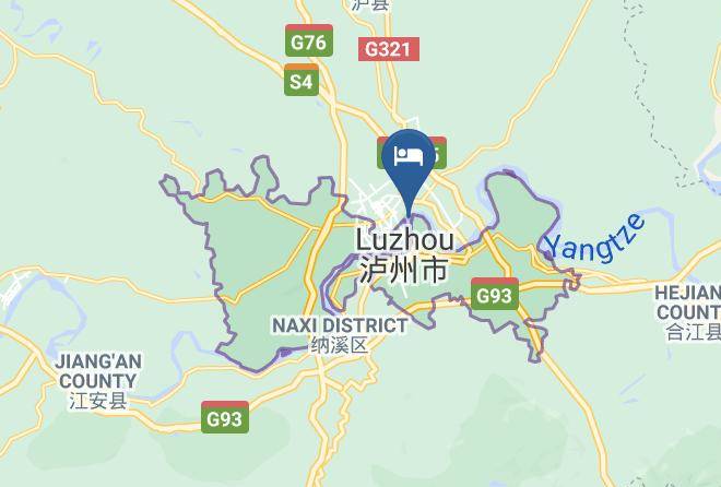 Luzhou - Super 8 Hotel Luzhou Baita Ying Hui Lu Maps