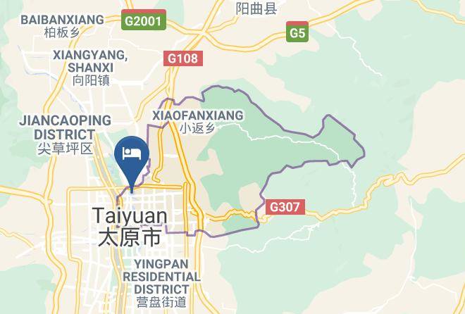 Taiyuan - Super 8 Hotel Nanneihuan Taiyuan Maps