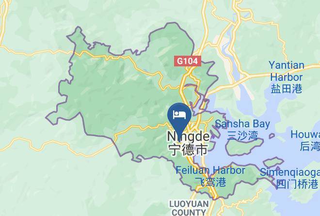 Super 8 Hotel Ningde Xiapu Jiu Long Jie Map