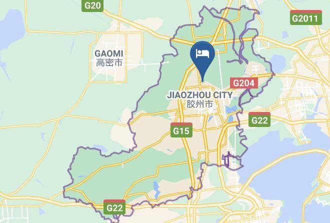 Qingdao - Super 8 Hotel Qingdao Jiaozhou Bei Guan Maps