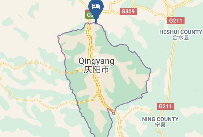 Qingyang - Super 8 Hotel Qingyang Xifeng Malianhe Da Dao Maps
