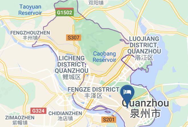Quanzhou - Super 8 Hotel Quanzhou Dong Hai Da Jie Maps