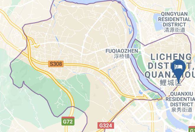 Quanzhou - Super 8 Hotel Quanzhou New Station Shop Maps